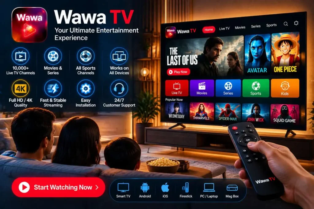 Get Wawa TV IPTV subscription today